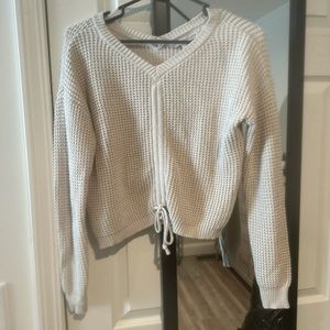 adorable cream sweater